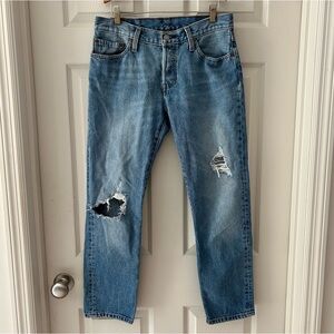 Levi’s 501s CT Distressed Jeans